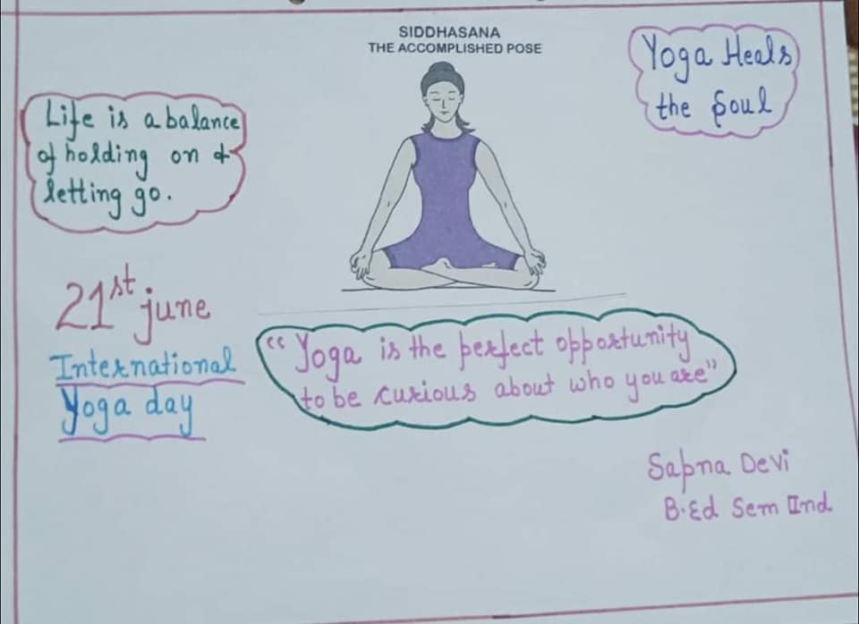 You are currently viewing 8th International Yoga Day-21st June 2022