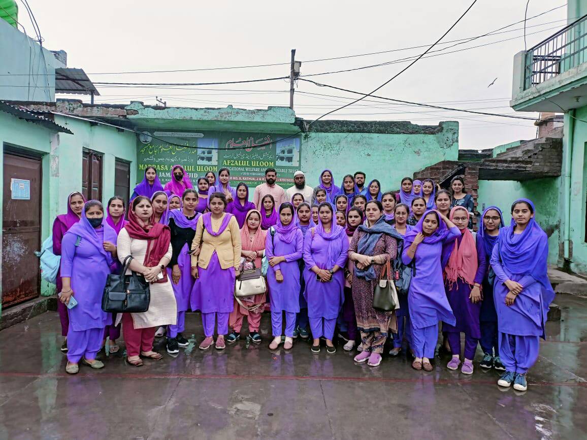Visit to Madrassa at ward no.8 Kathua – 2023